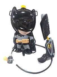 SB.MOCHILAS DE AGUA BATMAN E/BOL 8152        ARMAS PISTOLAS 32X15X5CM