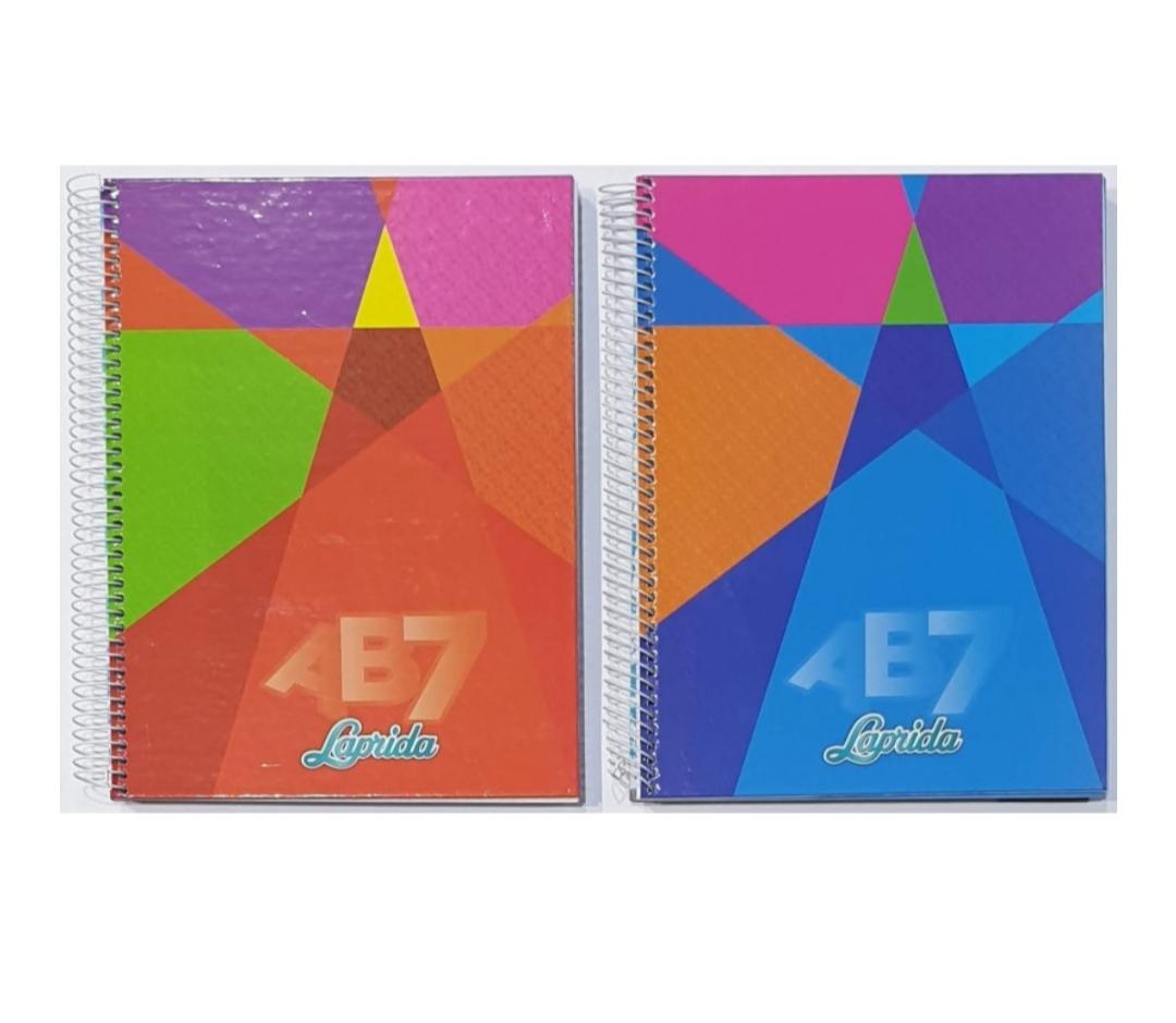 CUADERNOS LAP.AB7 21X27CM T/DURA RAYADO      A4 ESPIRALADO LAPRIDA