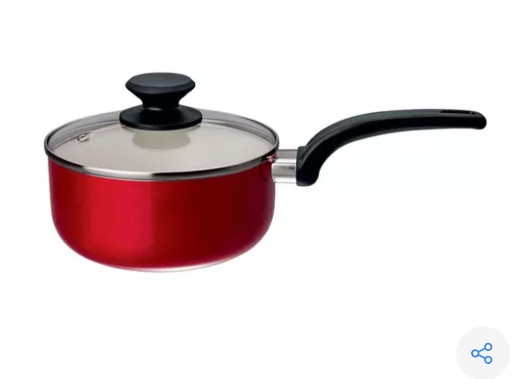 TRAMONTINA OLLAS Nº16 T/VIDRIO C/MANGO       20383/016 CACEROLAS TEFLON ANTIADHERNTE
