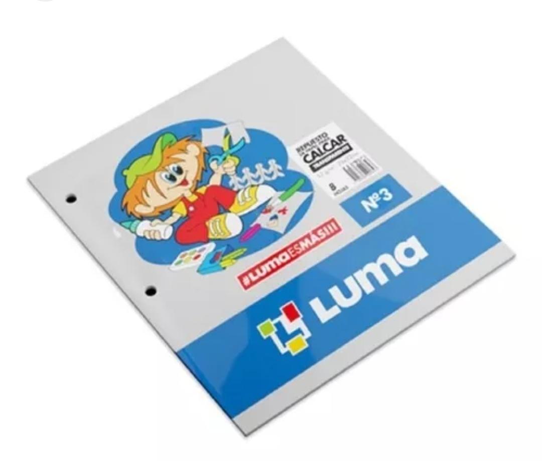 REPUESTO HOJAS DE CALCAR N3 LUMA X8HJ