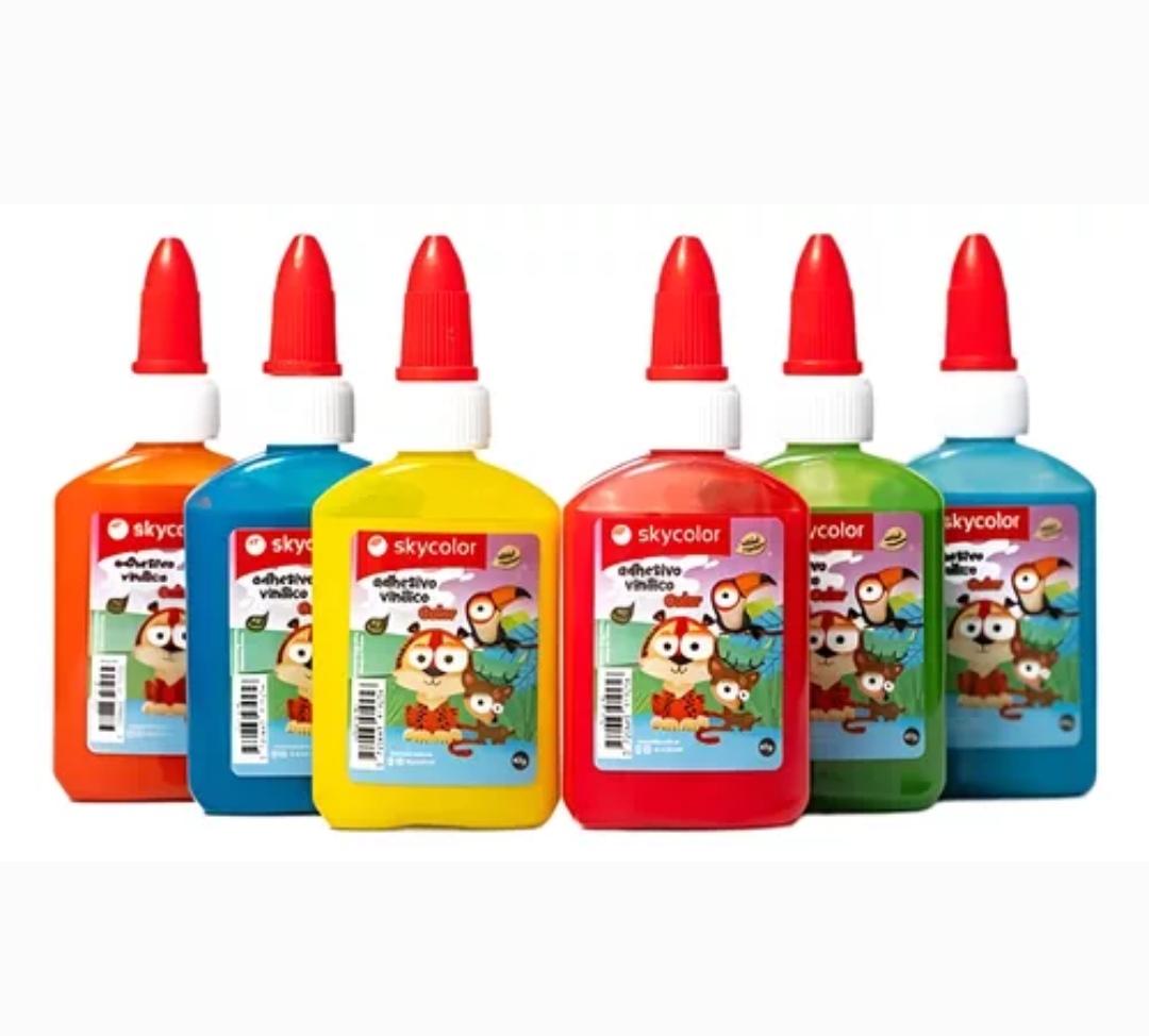 SKY ADHESIVOS VINILICO 40GR COLORES SURTIDOS JJ50216-40