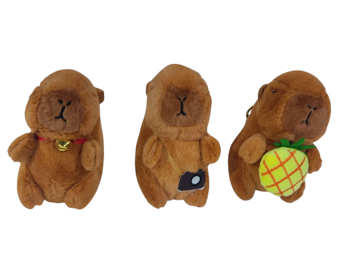NI.CAPIBARA PELUCHES C/GORRO FRUTILLA        CARPINCHOS CAPYBARA
