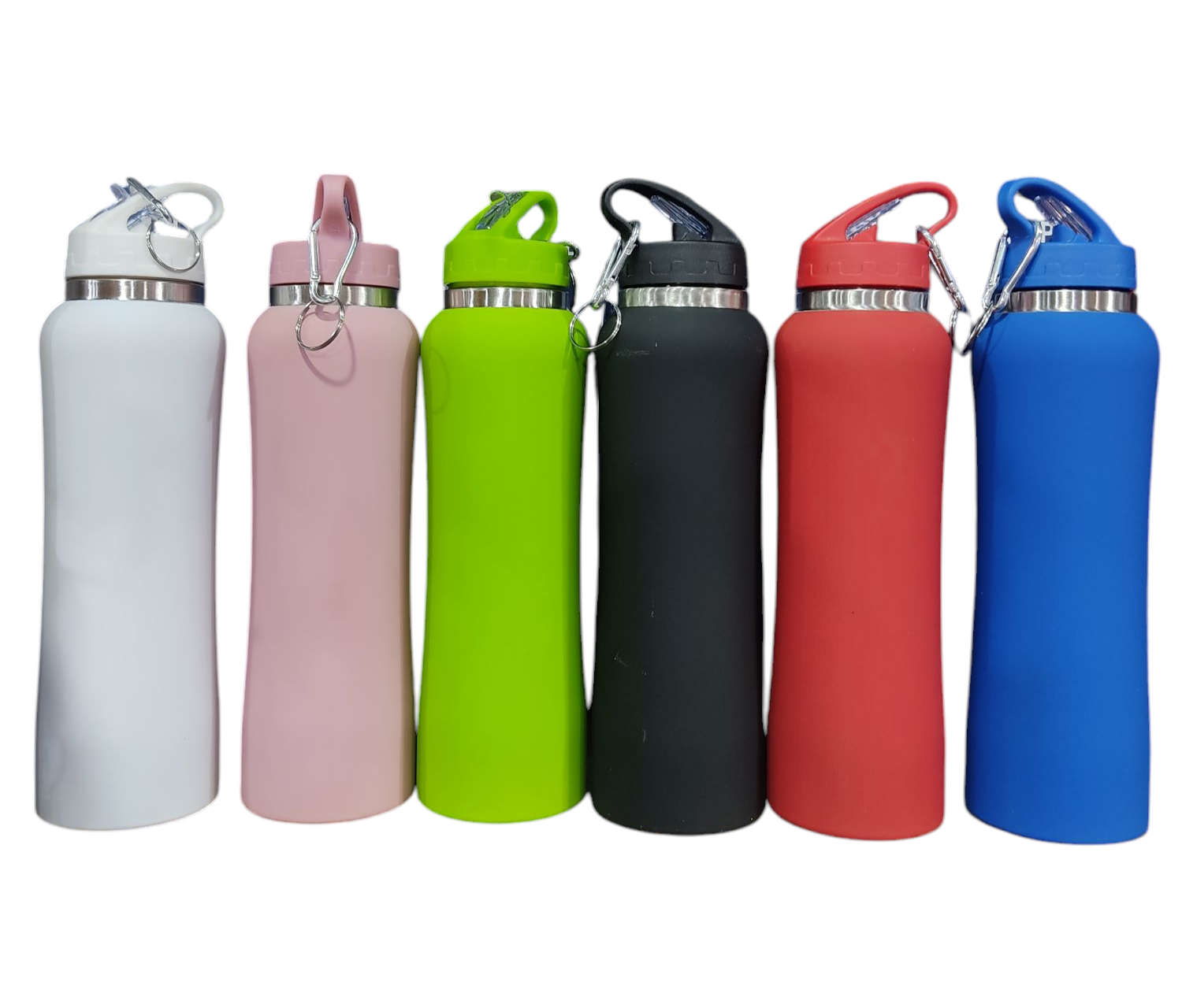 JU.TERMOS BOTELLAS DEPORTIVAS 750ML E/CAJA T/STANLEY INTERIOR ACERO INOX TERMICAS