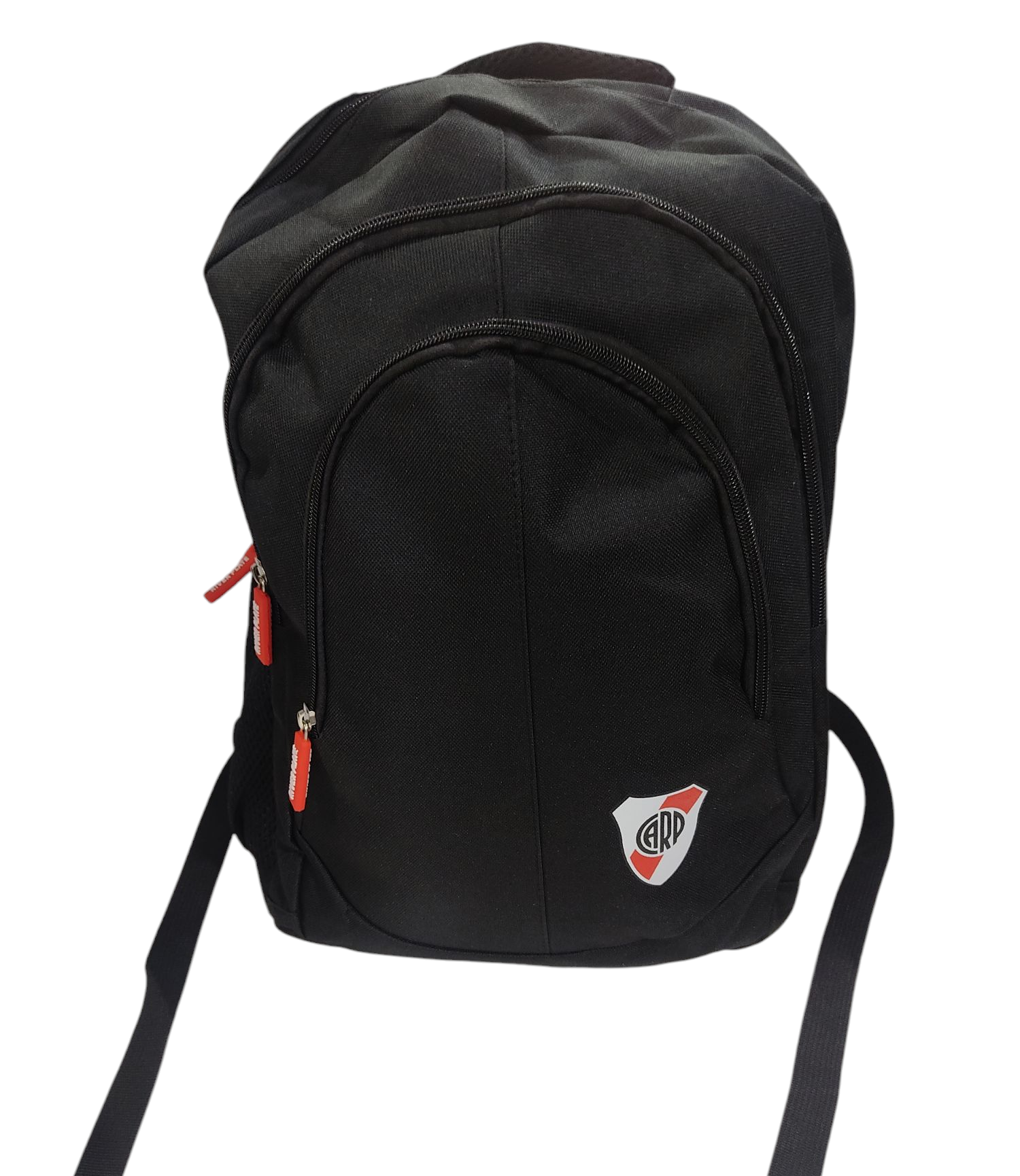 QM.MOCHILAS RIVER PLATE MOCRP07 44X24X14CM -3CIERRES C/BOLSILLOS LATERALES ORIGINAL FUTBOL