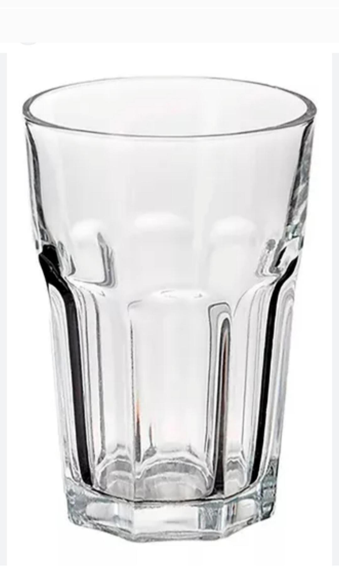 FE.VASOS MAROCCO 420ML VIDRIO 53177