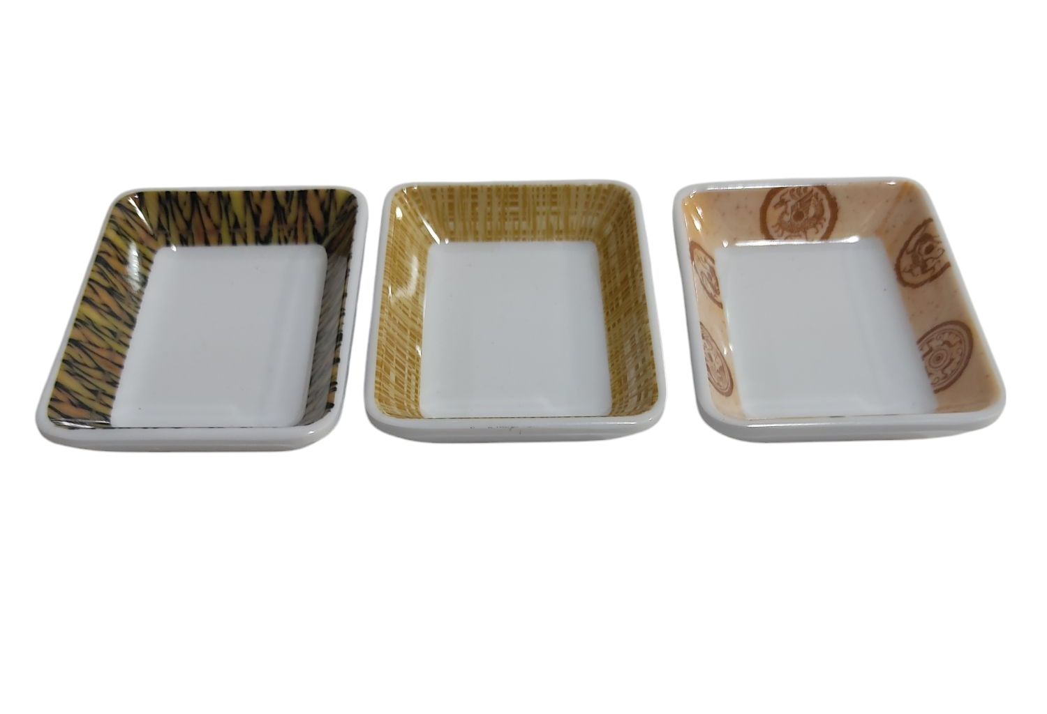 CI.BOWL MELAMINA CH RECT 19009 9.5X2CM  COMPOTERAS COMPOTERITAS SUSHI DECORADOS