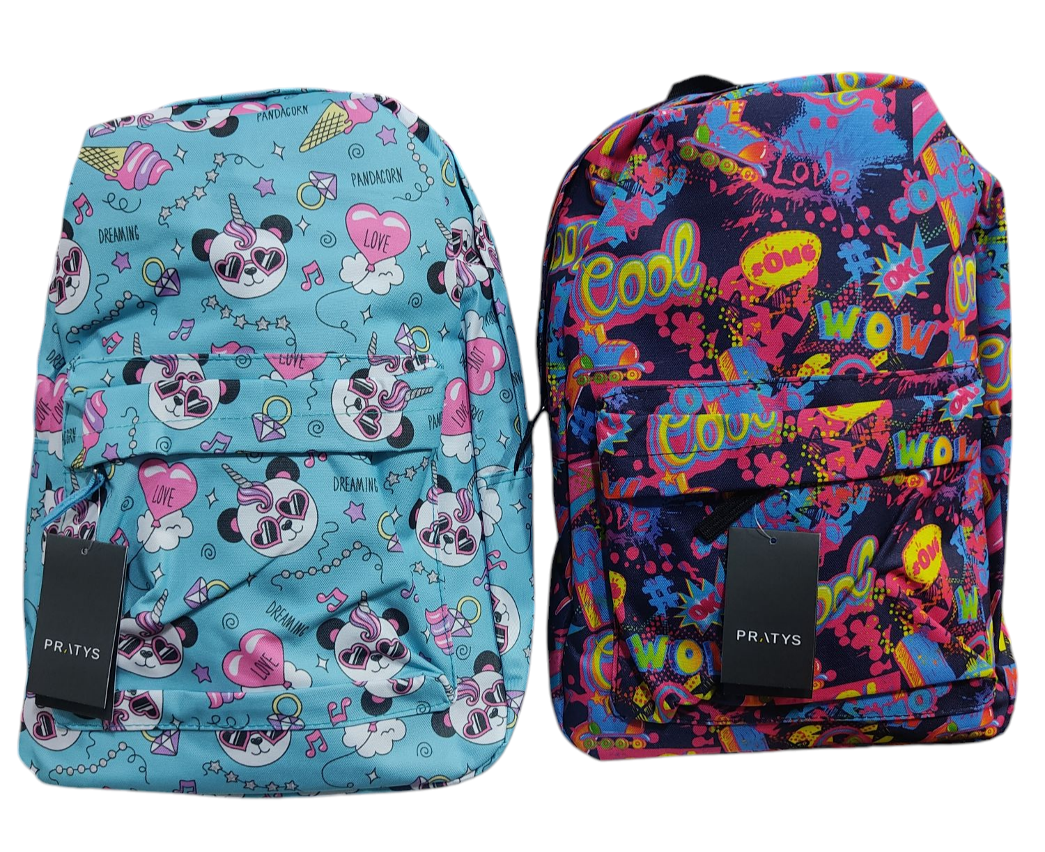 QM.MOCHILAS 2CIERRES PANDAS PMOCP020         FUTBOL