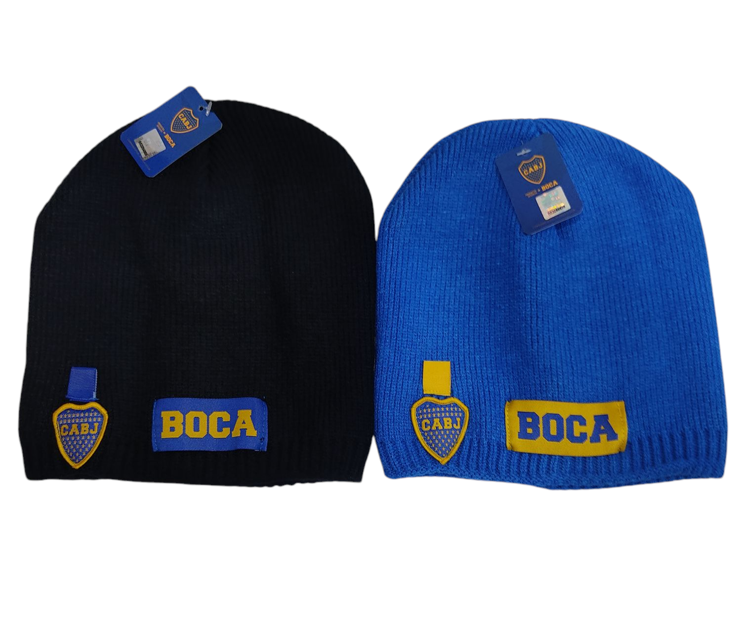 QM.GORROS BOCA JUNIORS AZUL/NEGRO GROBJ01    GORRITOS ROCKY ORIGINAL 1ERA.CALIDAD FUTBOL