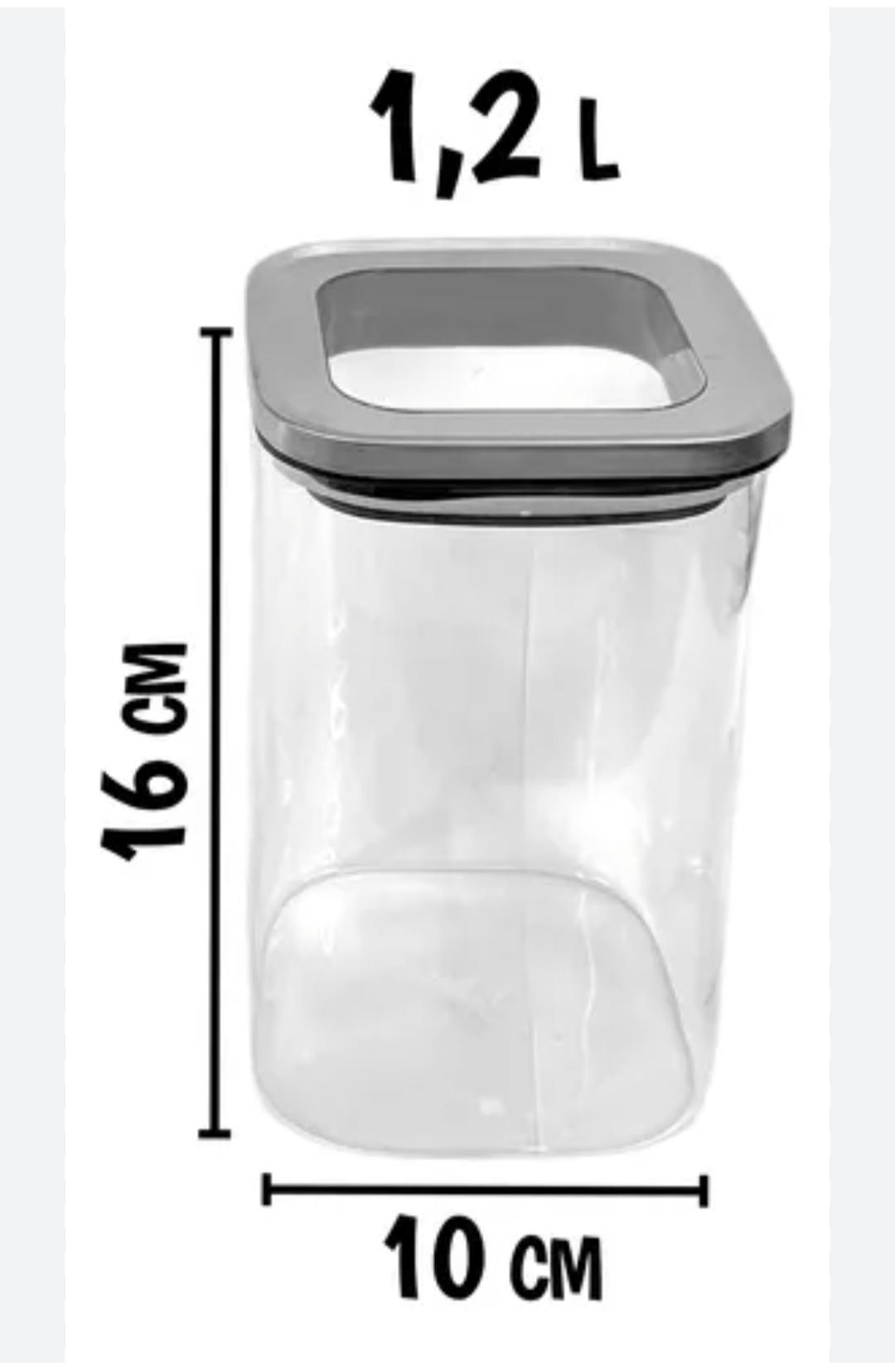 KK FRASCOS VIDRIO C/TAPA 1.2LT CA5361