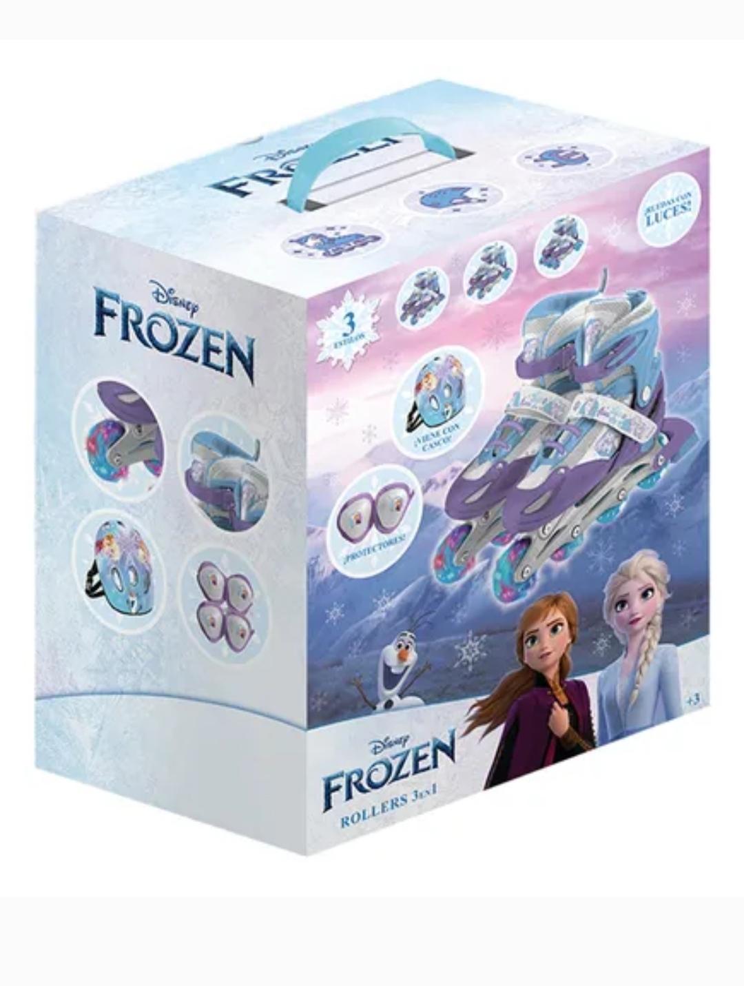 SB.ROLLER FROZEN 3EN1 + KIT PROTE            CCION E/CAJA TALLES 30-33 / 34/-37 12225