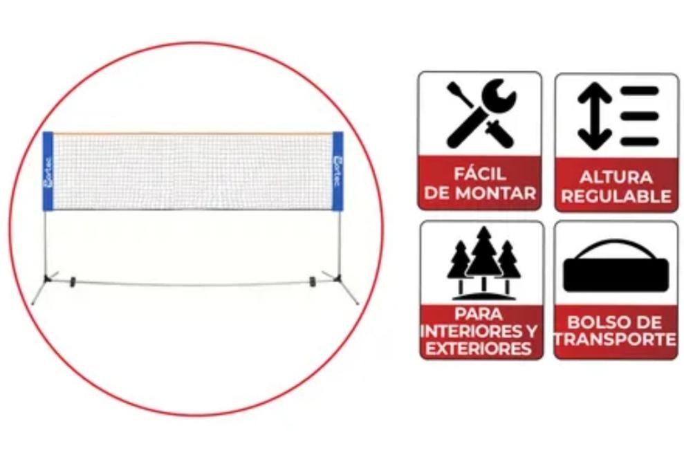 SB.RED DEPORTIVAS FUTBOL-TENIS E/CAJA    55379 3MT X 80CM