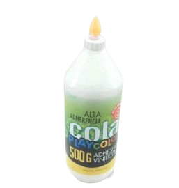 PLAYCOLOR ADHESIVO 500 GRS-1640-BLANCO       ADHESIVOS PEGAMENTOS PLASTICOLAS