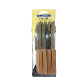 TRAMONTINA DYNAMIC MADERA X12 CUCHILLO 22300/905 CUBIERTOS CUCHILLOS ORIGINAL
