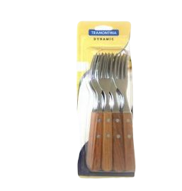 TRAMONTINA DYNAMIC MADERA X12 TENEDOR 22302/900 CUBIERTOS TENEDORES ORIGINAL