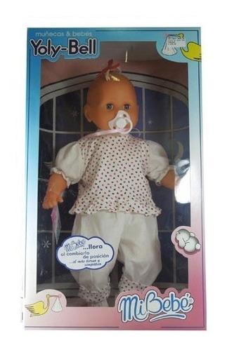 YOLY BELL 1225 BEBE GDE CAJA BEBOTES ALTO 52CM