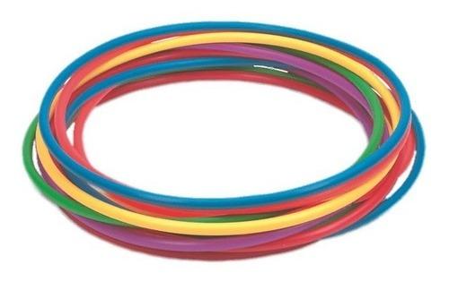 ULA-ULA ARO 80CM PLASTICO-G101-CAPRICHITO    ROJO-AZUL-AMARILLO HULA-HULA 60/70/80 CM