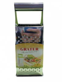 KT.RALLADORES REF.METAL 23CM KT6325/20106    ACERO INOX