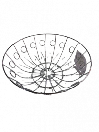 FRE.FRUTERAS METAL CIRCULOS 23X10CM 09820