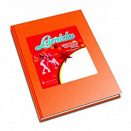 CUADERNOS LAP.R 16X21 50H.NARAN RAYADO ARAñA