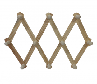 PYM PERCHEROS EXTENSIBLE MADERA WR1133