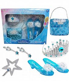KK SET DE BELLEZAS GDE E/CAJA SD22143 CARTERITAS VARITAS ZAPATITOS JOYAS CORONA 30X38CM