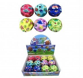 SB.PELOTAS SALTARINAS 8CM ANIMALES/DINOSAURIOS 56033 PELOTITAS ANTIESTRES