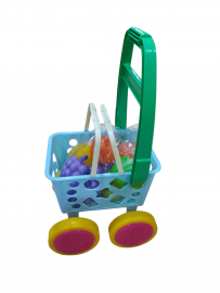 JNG CARRITOS DE COMPRAS C/ACC 43X21X26CM COMIDITAS - FRUTAS