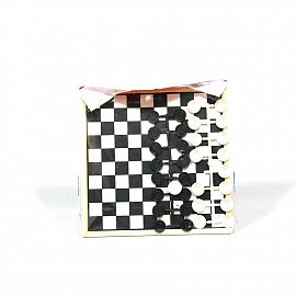 MADERA -AM- JUEGOS DAMAS 27X27CM
