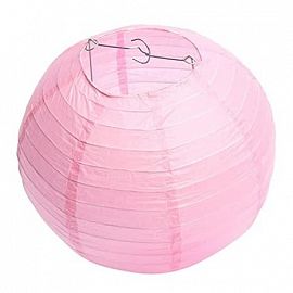 TRAN.LAMPARA-10728-PAPEL 30CM COLORES        CHINA