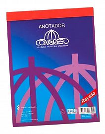 ANOTADOR CONGRESO 40HJ. 16X21CM 501001       ANOTADORES LIBRETAS